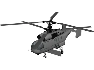 Kamov Ka-28 Helix 3D Model preview
