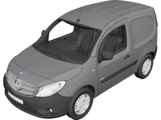 Mercedes-Benz Citan Compact 109CDI 3D Model preview