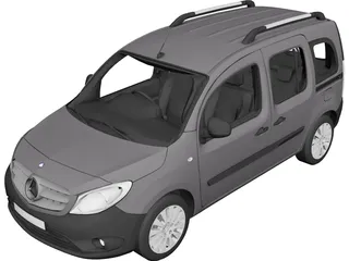 Mercedes-Benz Citan 109CDI 3D Model preview