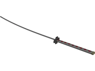 Katana 3D Model preview