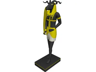 Khnum 3D Model preview