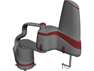 Scara Robot 3D Model preview