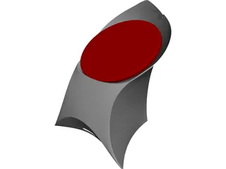 Flux Chair 3D Model preview
