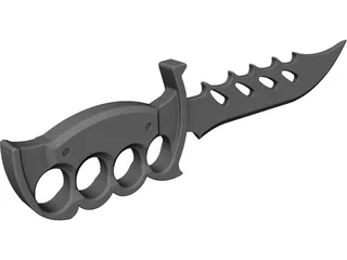 Knife 3D Model preview
