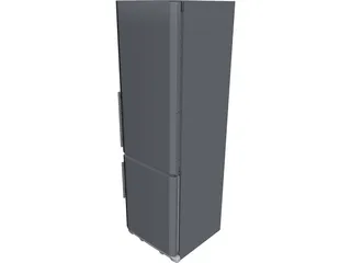Liebherr Refrigerator 3D Model preview