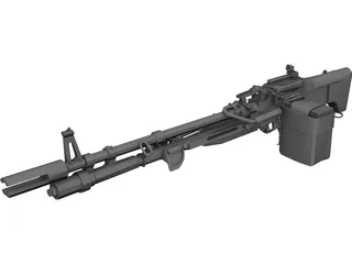 M60 3D Model preview