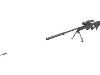 AWP 3D Model preview