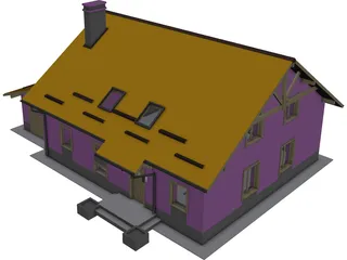 House 3D Model preview