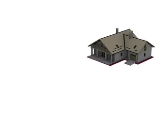 House 3D Model preview