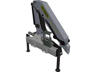 Palfinger Crane PK33002 3D Model preview
