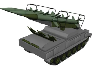 SA-6 3D Model preview