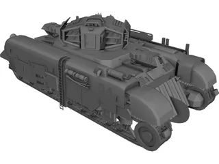 Mobile Roadblock 3D Model preview