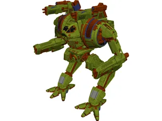 BloodAsp Battletech 3D Model preview