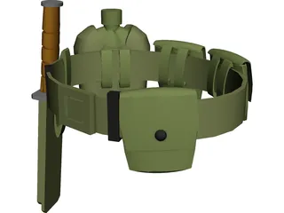 Web Gear 3D Model preview