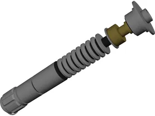 Lightsaber 3D Model preview