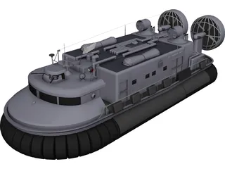 Hovercraft 3D Model preview