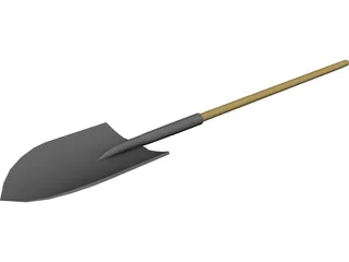Shovel 3D Model preview