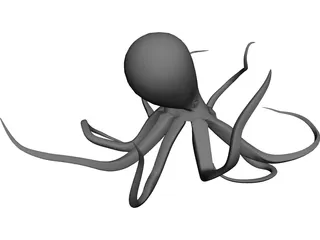 Octopus 3D Model preview