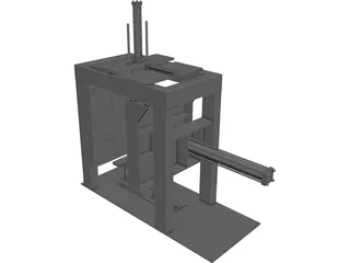 Mold Press 3D Model preview