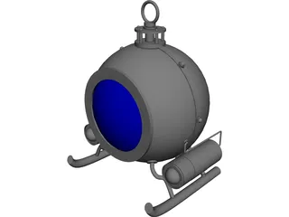 Bathyscaphe 3D Model preview