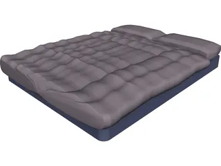 Bed 3D Model preview
