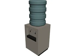 Drinking Fountain 3D Model preview