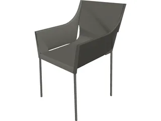 Chair Starck 3D Model preview