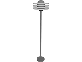 Lamp Floor 3D Model preview