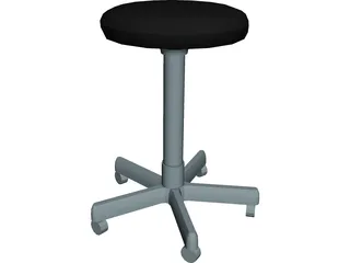 Stool 3D Model preview