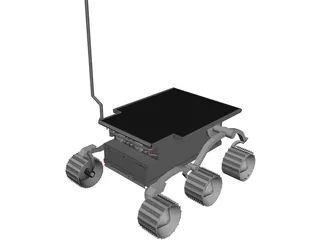 Mars Pathfinder 3D Model preview