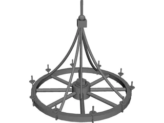 Lustre Far-West 3D Model preview