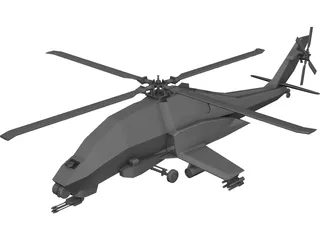 Westland Wasp 3D Model preview