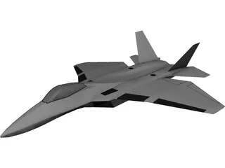 Sukhoi Su-60 Stealth 3D Model preview