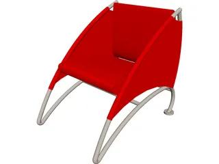 Chair Ascari 3D Model preview