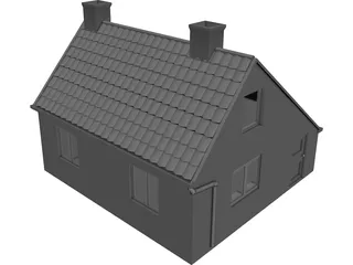 House 3D Model preview