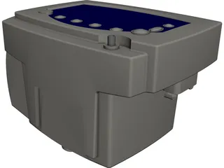 Vital Signs Monitor 3D Model preview