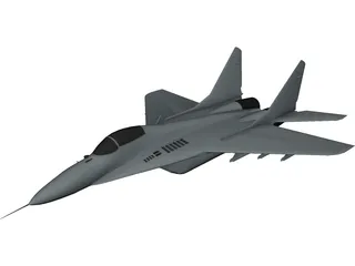 MiG-29 Fulcrum 3D Model preview
