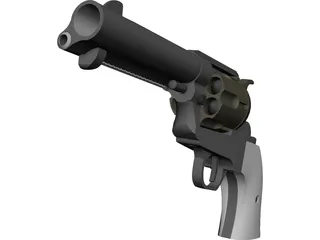 Colt Peacemaker 3D Model preview