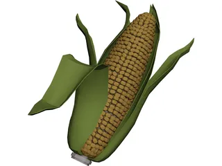 Corn 3D Model preview