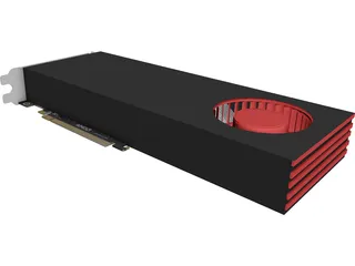 AMD Radeon 6970 3D Model preview