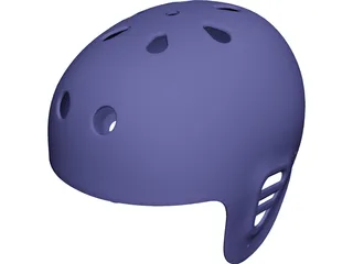 Fullcut Helmet Shell 3D Model preview