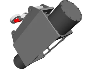 Winch 3D Model preview