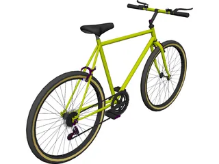 Bike 3D Model preview
