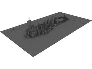 New York City 3D Model preview