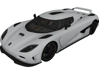 Koenigsegg Agera 3D Model preview