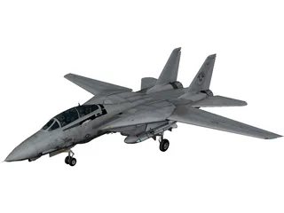 Grumman F-14 Tomcat 3D Model preview