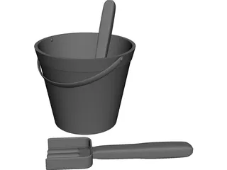 Bucket 3D Model preview