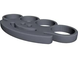 Knuckles 3D Model preview