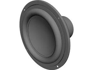 Tang Band W6-1139SG Speaker 3D Model preview