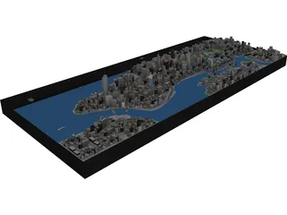 New York City 3D Model preview